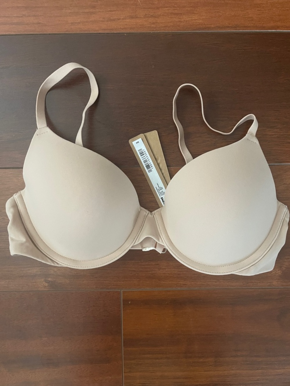 NWT | SKIMS Fits Everybody T-Shirt Bra | Mica | 34B
